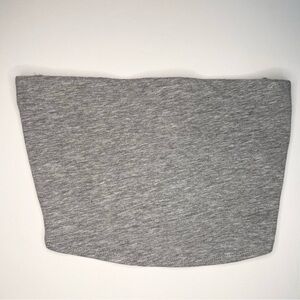 H&M Divided Basic Light Heather Gray Tube Top Women's Size XS